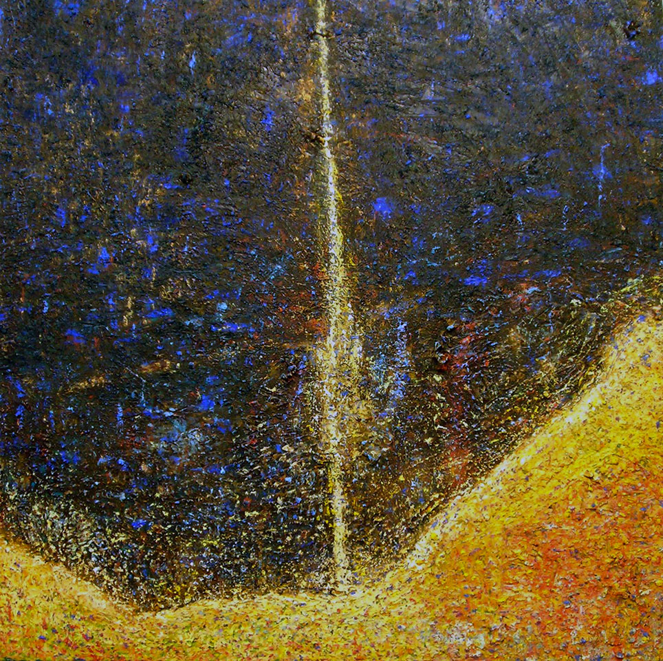Altra luce (tecnica mista, 80x80)