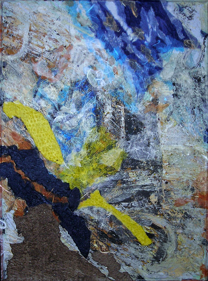 Aria gialla (tecnica mista, 50x70)