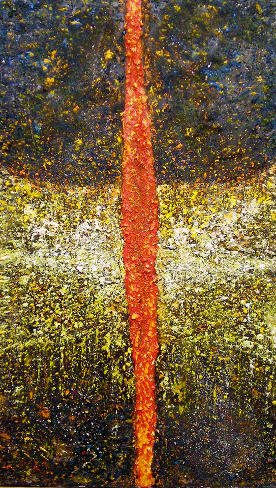 Frattura (tecnica mista, 70x40)