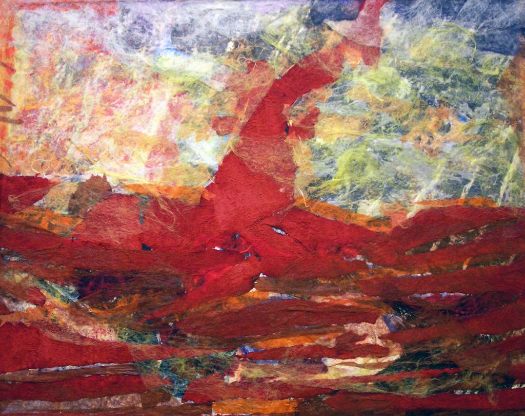 Fuoco (tecnica mista, 103x84)