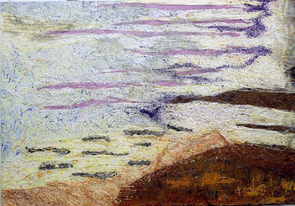 Nebbia (tecnica mista, 100x68)