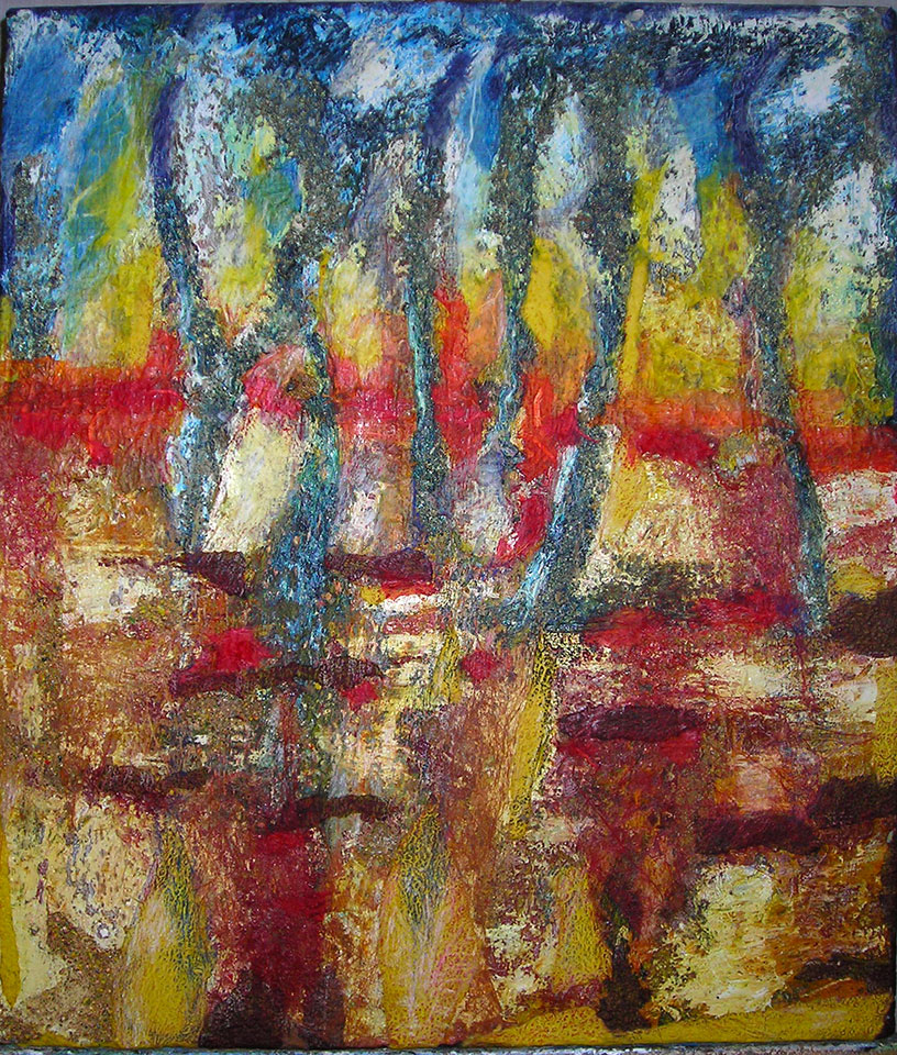 Orizzonte (tecnica mista, 60x70)