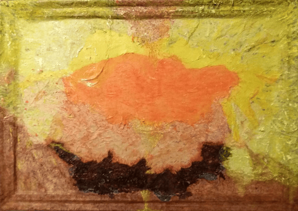 Polvere gialla (tecnica mista, 89x62)