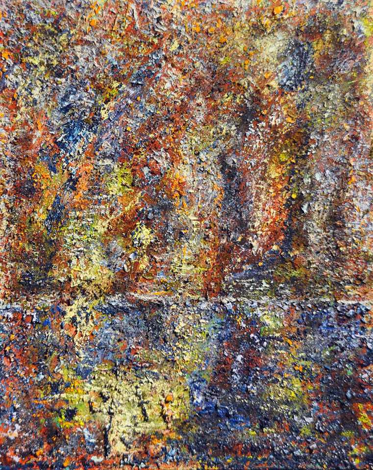 Riflessi (tecnica mista, 40x50)