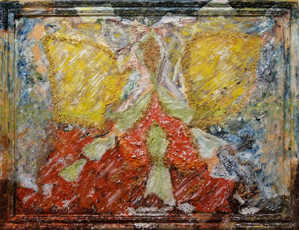 Farfalla (tecnica mista, 90x70)