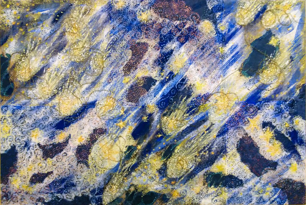 stelle-cadenti-120x80-tecnica-mista
