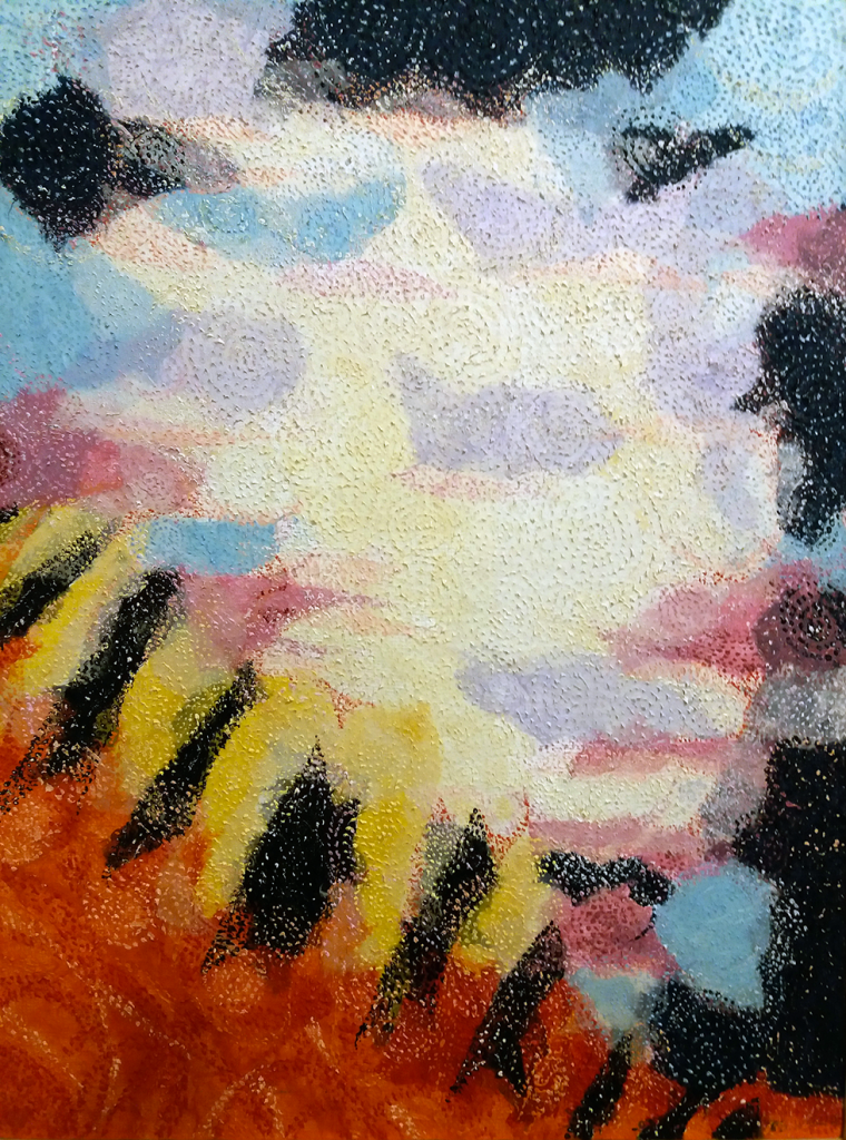 Nuvole (tecnica mista - 60x80 - 2018)