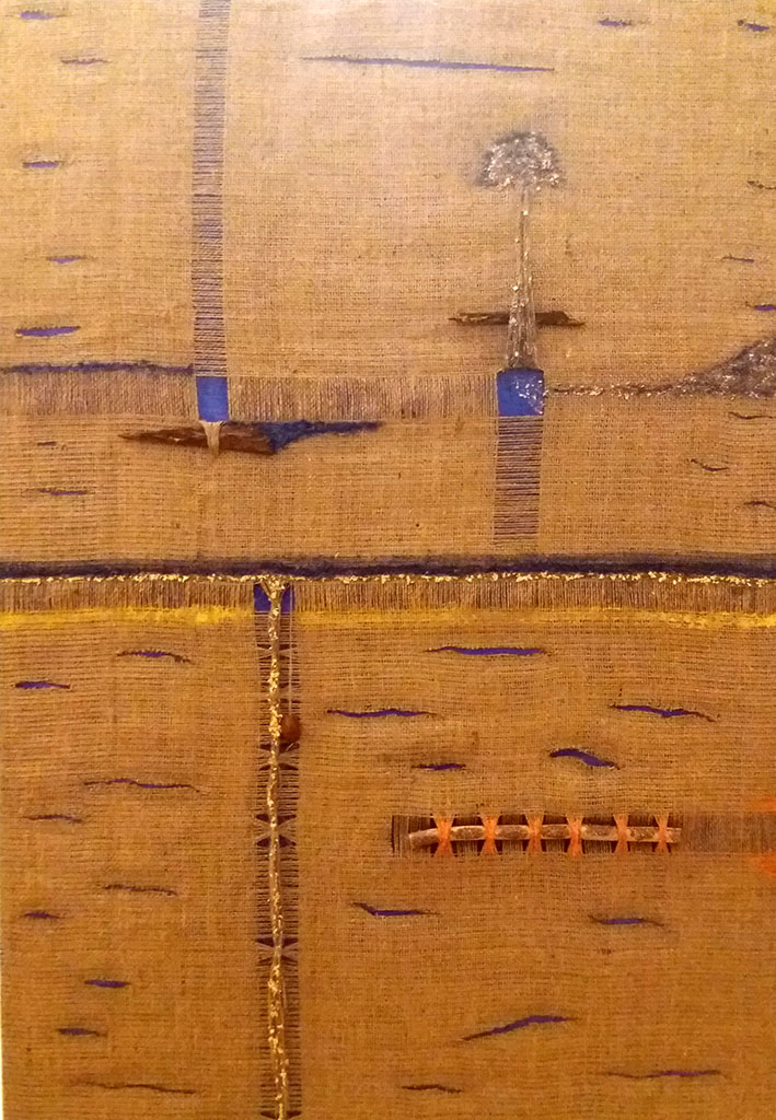 Acqua nel deserto (tecnica mista - 100x70 - 2019)