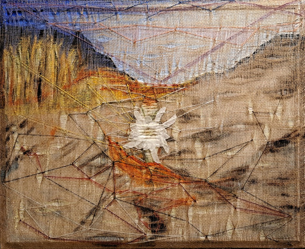 Essenza di vita (tecnica mista - 110x90 - 2022)