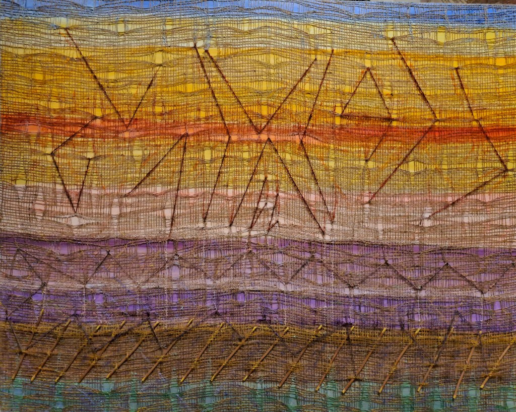 Tratti e colori (tecnica mista - 100x80 - 2022)