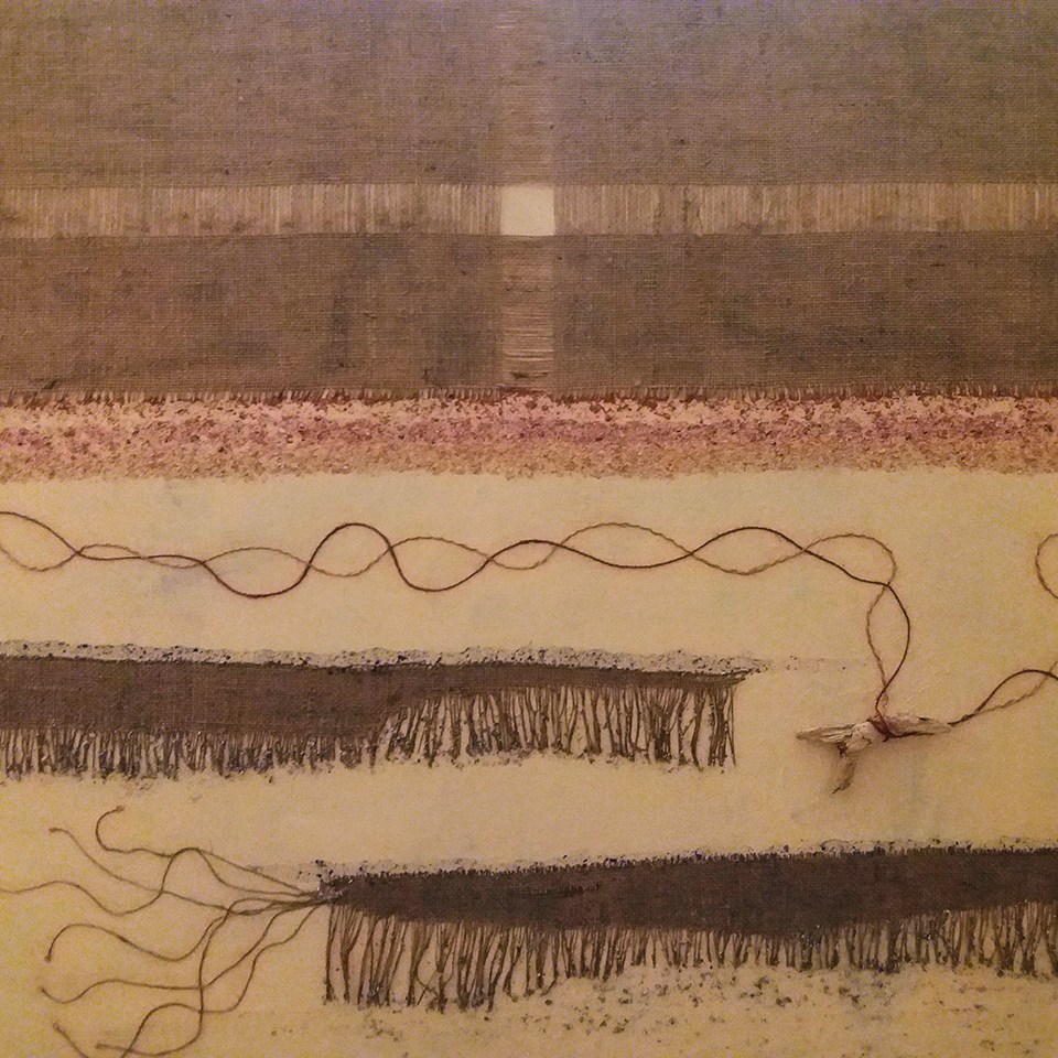 Vento di terra (tecnica mista - 100x80 - 2019)