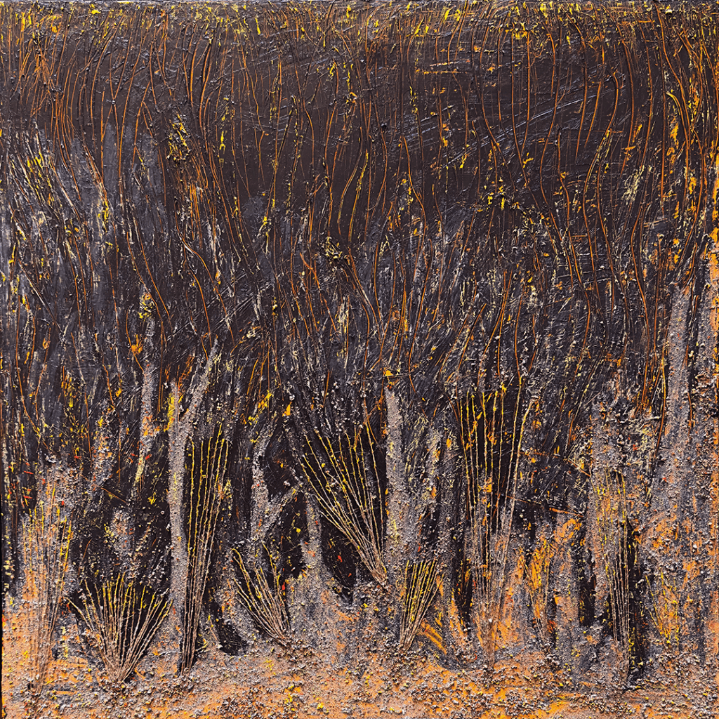Aridità (tecnica mista - 90x90 - 2023)