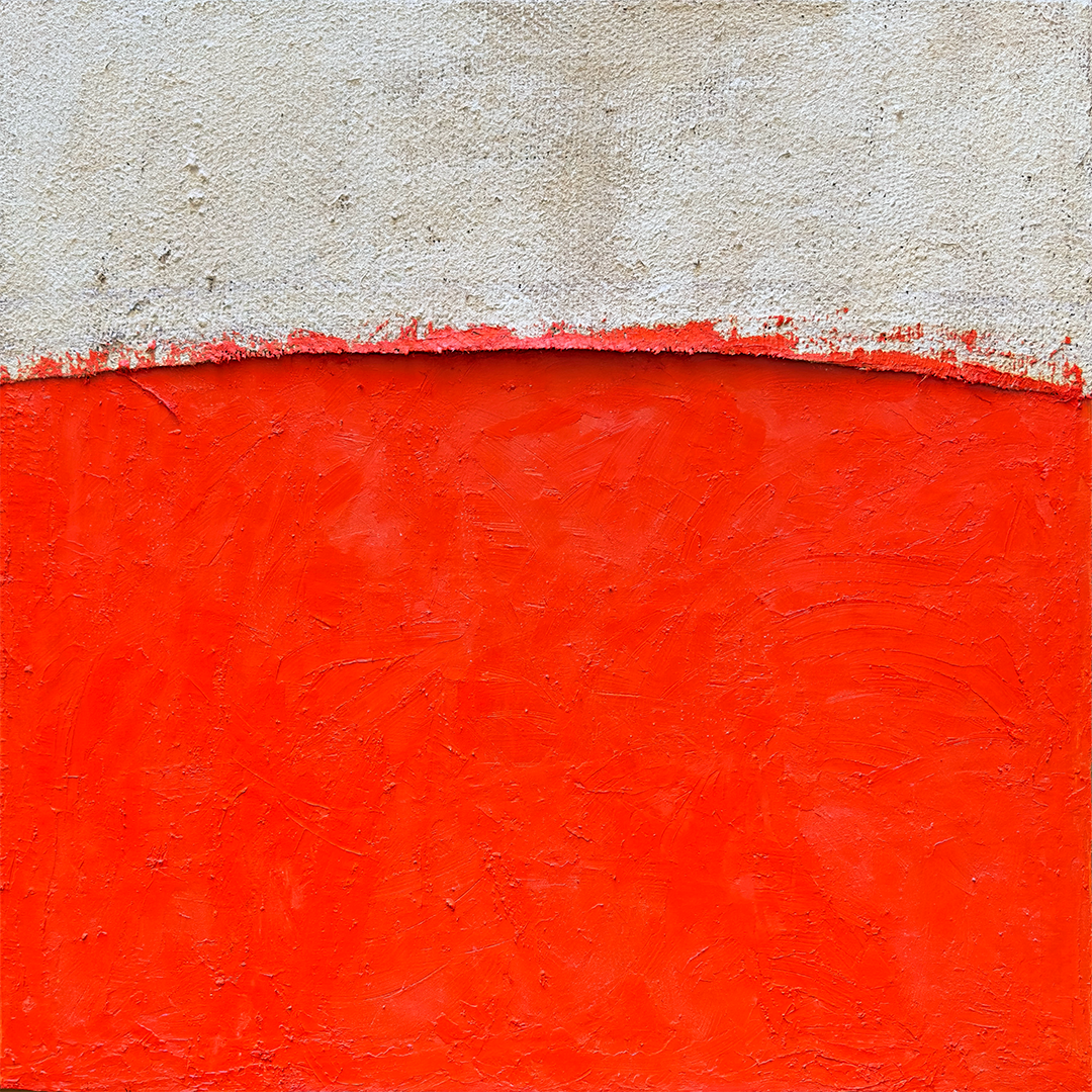 L'indifferenza (tecnica mista - 90x90 - 2023)